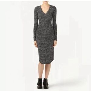 Wilfred Free Lisiere Knit Midi Dress